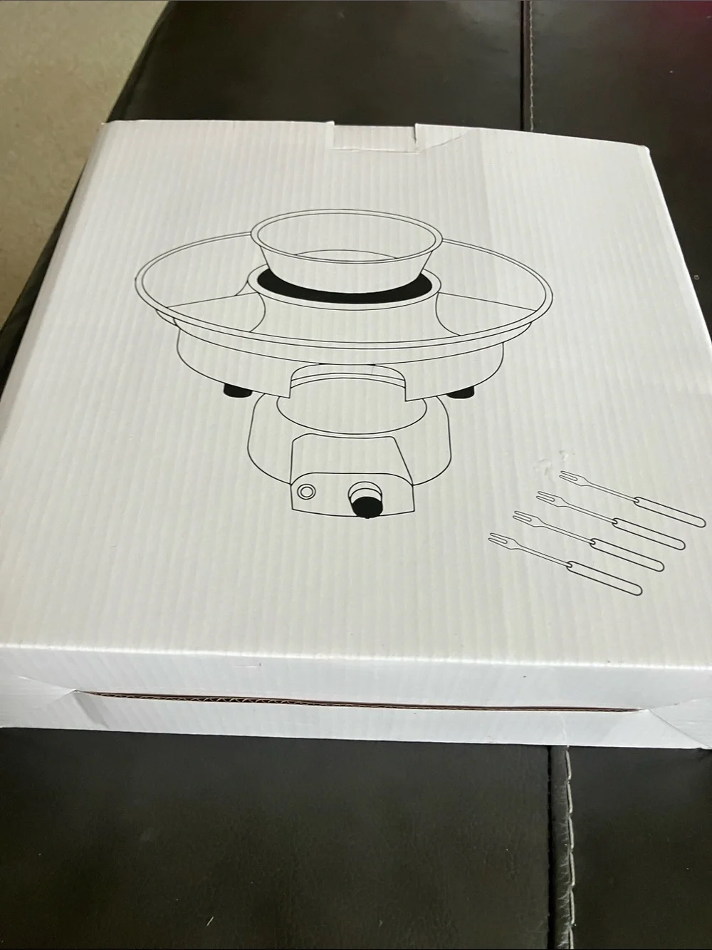 TJ Riley Electric Fondue Set - Picture 3 of 4